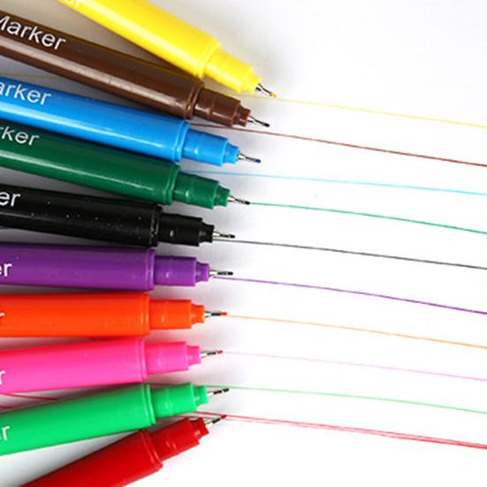 0.7mm Nibs Natural Tone Food Color Pen Food Grade Safety DIY Double Head Cookie Decorating Edible Ink Marker Kitchen Tools