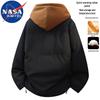 NASA MARVEL Men's Hooded Puffer Jacket