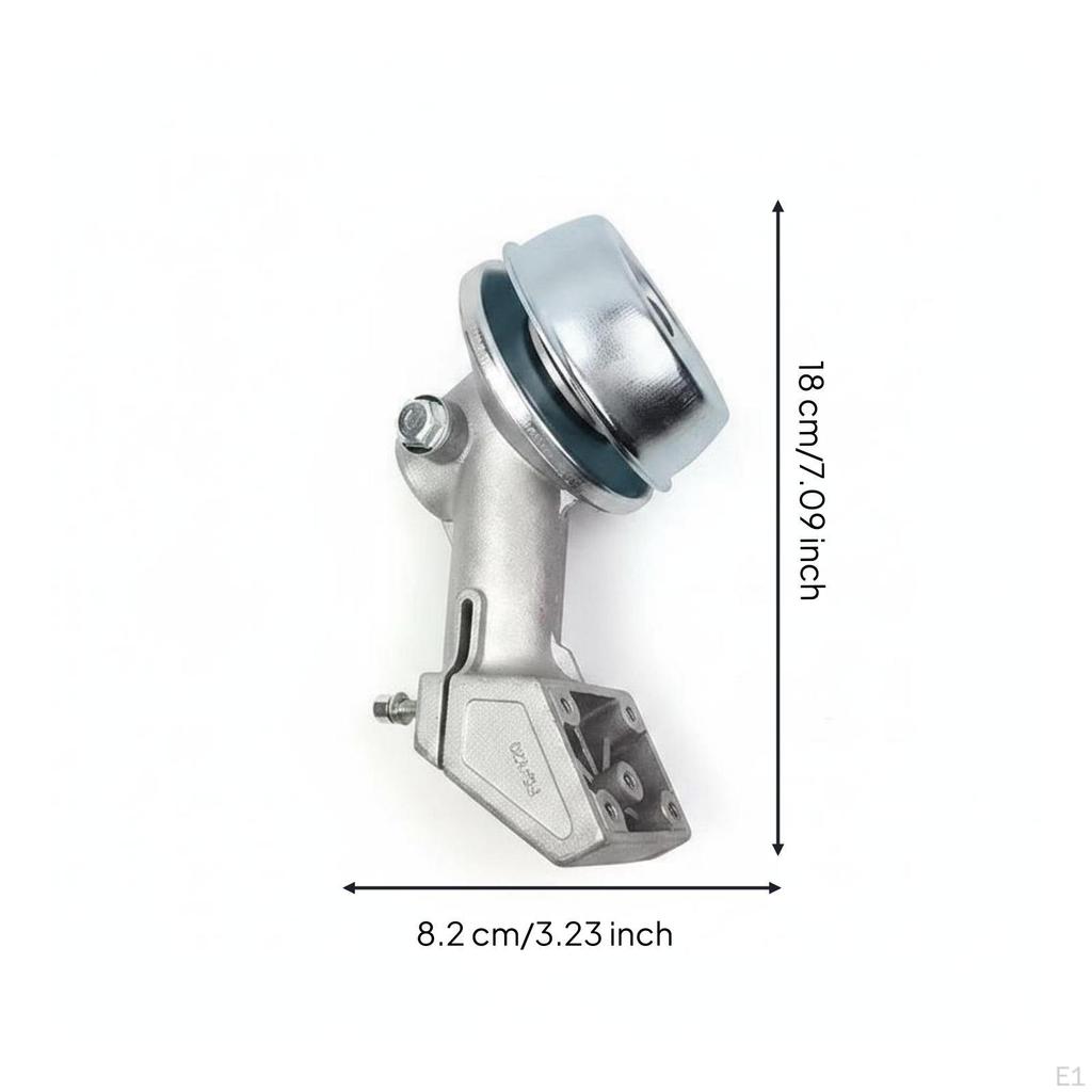 Trimmer Gearbox Heavy Duty Strimmer Gear Head Metal Body Brush Cutter for Landscapers,