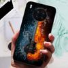 For Honor 50 Lite Case Black Cover Lion Wolf Silicone Soft Back Cases For Huawei Honor 50 Lite Pro Phone Case Protective Shell