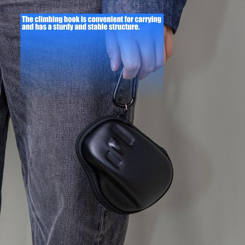 Étui rigide portable en EVA Sac de rangement pour souris pour 4 souris pour le voyage, le bureau, la maison, Étui seul