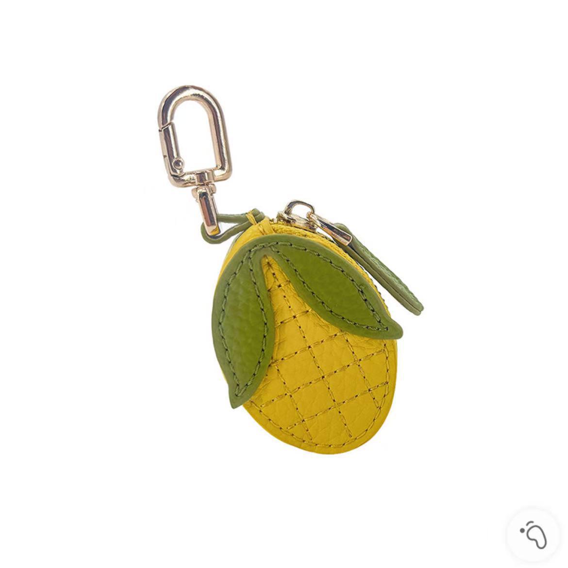 Клубника Фрукты Мини Кошелек Брелок Подвеска