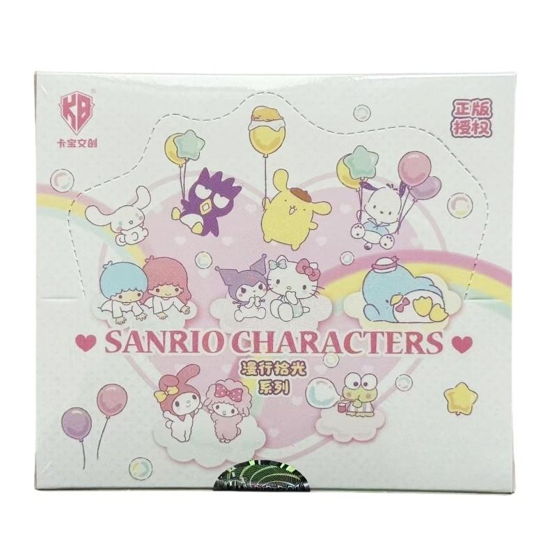 Hot Genuine Sanrio Rare Collection Hobby Card Book Cute Character Kuromi Melody Kitty Cinnamoroll Pompompurin Children Gift