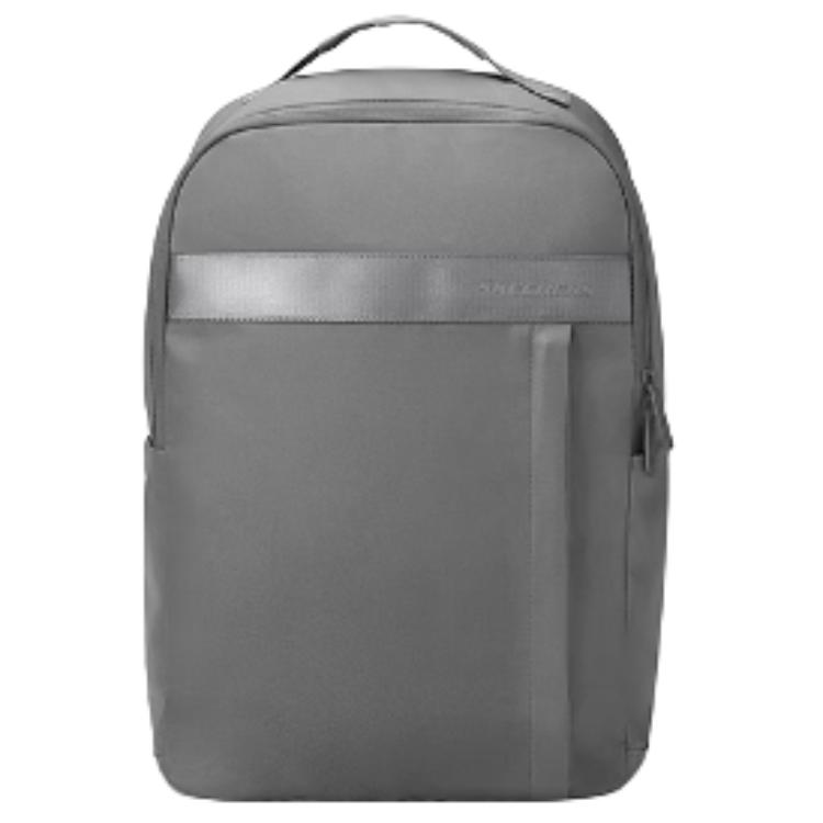 Skechers 15L Water-Resistant Breathable Comfortable Lightweight Zipper Closure Fabric Backpack Unisex Backpack Frost-Gray L224U144-004L Frost Gray