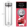 Xinuo Double-Layer Borosilicate Glass Tea Infuser Bottle
