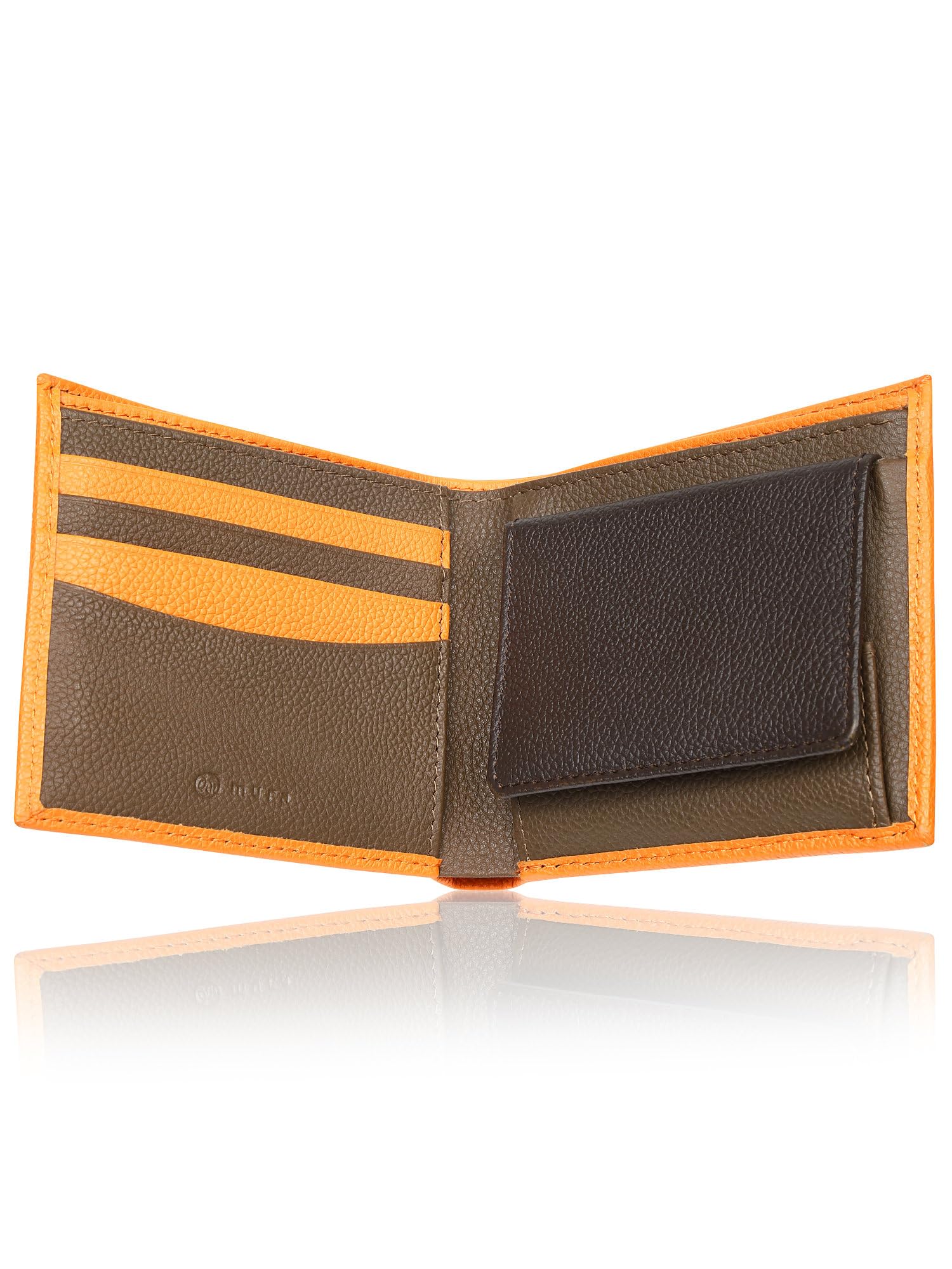 

Bifold Tri Genuine Skimming Prevention [Mura] Women s Wallet, Color, Leather,