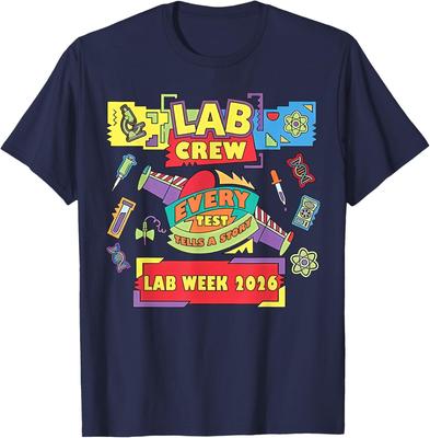 Lab Crew Lab Week 2026 Medical Laboratory Technician Team Unisex T-Shirt