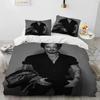 3D Printing Johnny Depp Series Comforter Bedding Set,Duvet Cover Bed Set Quilt Cover Pillowcase,king Queen Size Bedding Set Kids
