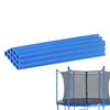 12 Stück Trampolinstangen Abdeckung Polsterung Schaumstoffrohr 40CM Schaumstoffrohr Schwammhülle Schutz-Trampolinstangen-Hüllen Blau