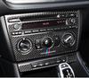 Carbon Fiber Gear Shift Panel Frame Sticker for 2011-2015 BMW X1 E84 Interior Modification