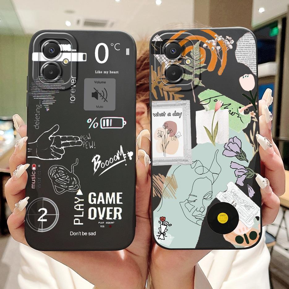 For Samsung Galaxy A07 4G Case Luxury Art Painted Cover Shockproof Phone Case For Samsung A07 A 07 4G SM-A075F Soft Fundas Coque
