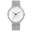 DIJANES Fashion Men's Mesh Watch, Men's Business Belt Quartz Student Watch