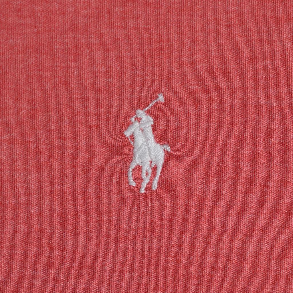 Polo Ralph Lauren Ss24 Pánské polo tričko s krátkým rukávem s výšivkou loga Pony topy Melounově červená 710766488-007
