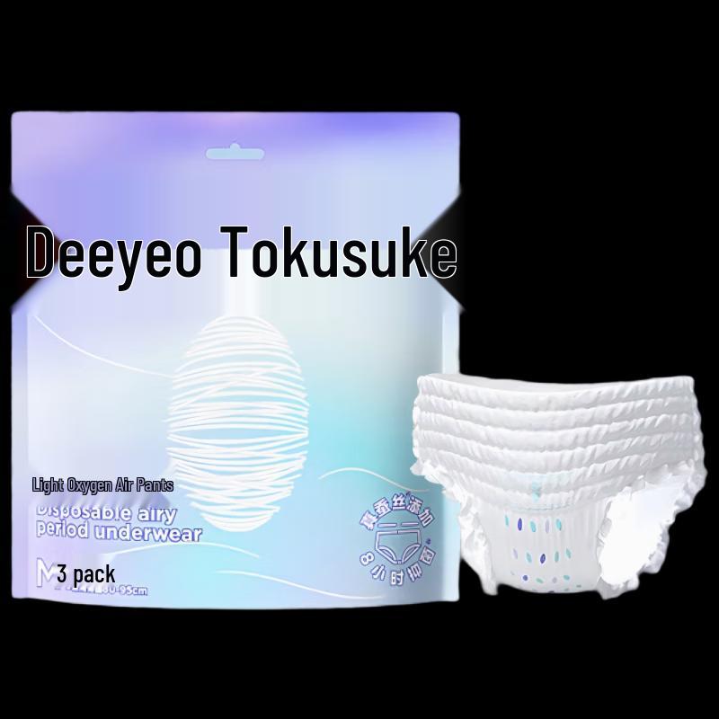 

DeYou Air Light Overnight Sanitary Shorts for Women (L-XL, 12 Count)