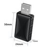 AB019F 2 In 1 CarPlay Android Auto Wireless Adapter Bluetooth-Compatible 5.4 WiFi 6 Connection Dongle