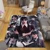 1Pc Gothic Fashion Collage Rug, Office Carpet Indoor Outdoor Doormat, Non-Slip, Comfortable, Living, Christmas Halloween, Xmas Gift N1266