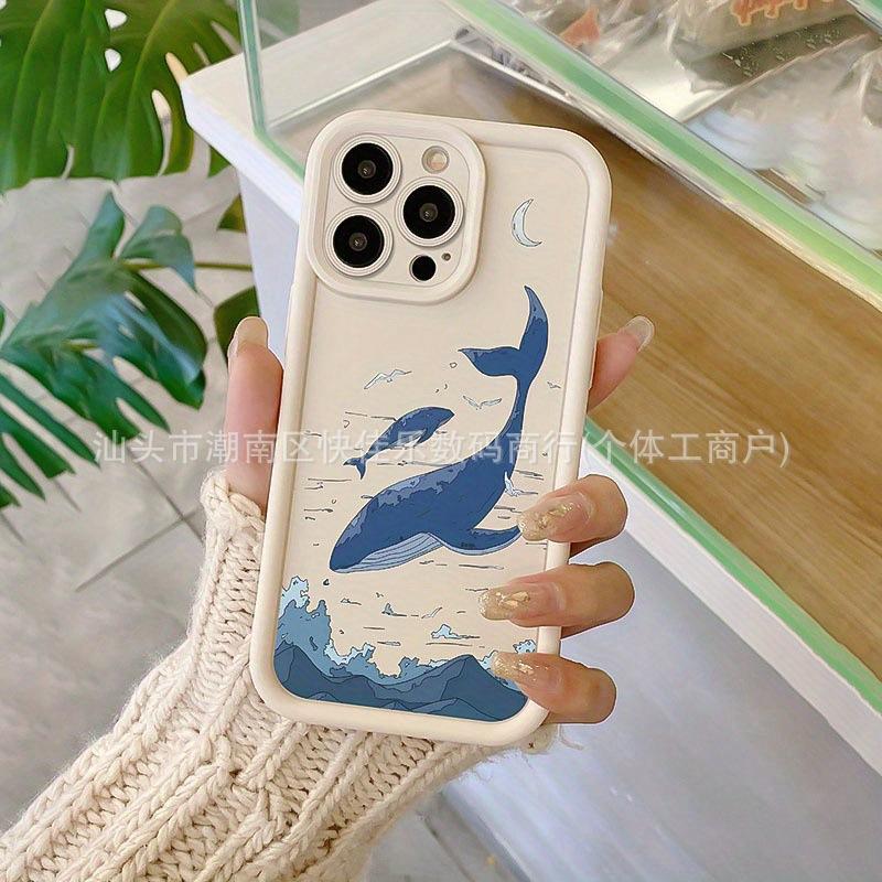 Ocean Shark Is Suitable for Apple 17/13promax Phone Case 15/14plus Cool 16 Drop-proof and Dustproof 11.