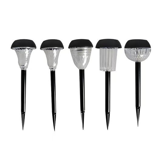 2Pcs Solar Pathway Outdoor Garden Waterproof Yard Lights Solar Powered Lights IP65 Lights