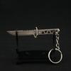 Porte-clés Modèle d'Accessoire d'Arme de Mêlée Xenohunter Valorant 9cm Modèle Délicat Épée Métallique Reaver Cadeaux Jouets Artisanat Collections