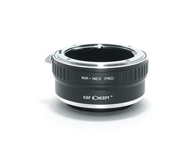 CONCEPT Nikon AI Lens To NEX E Mount Adapter PRO with Lens Cloth K&F Nf-nex-pro (KFNEXPRO)