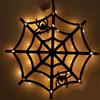 Spider Halloween Hang Tag Light Witch Halloween Front Door  Light Spooky   Prop