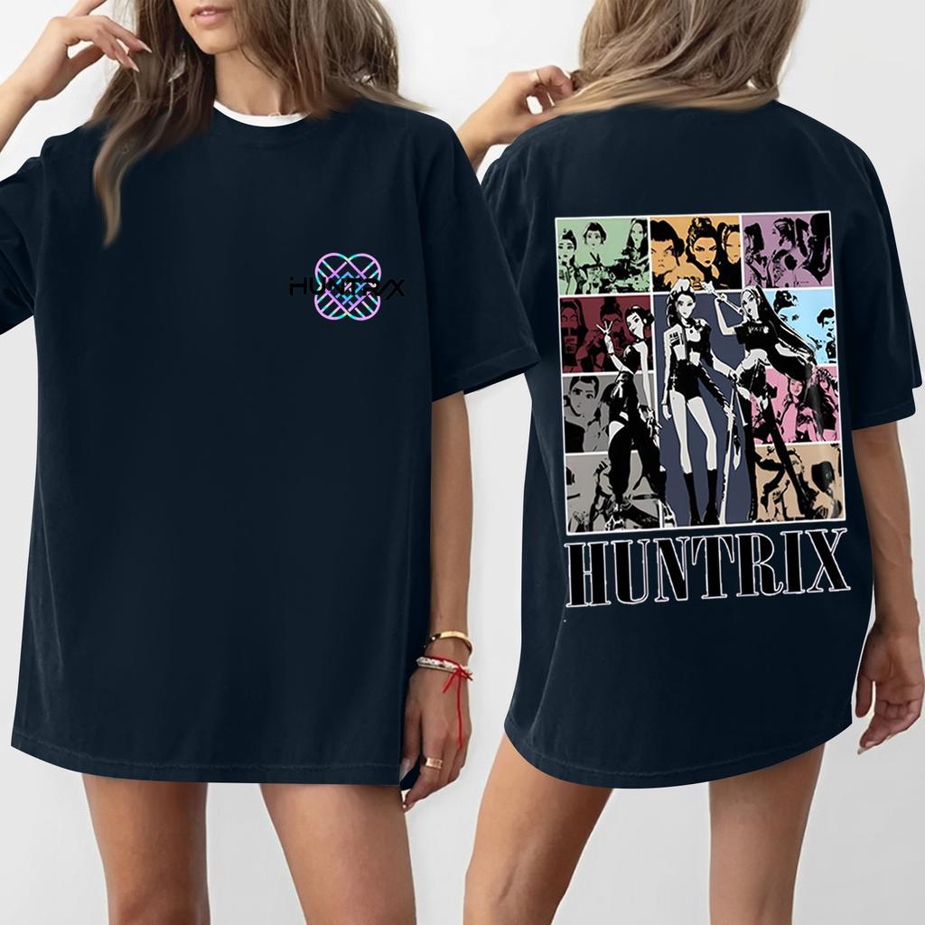 Women's Round Neck Printed Short-sleeved T-shirt Top