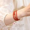 Hongwansha's Official Flagship Store Offers Exquisite and Beautiful Niche Women's Bracelets Made of Pure Natural Red Agate Beads
