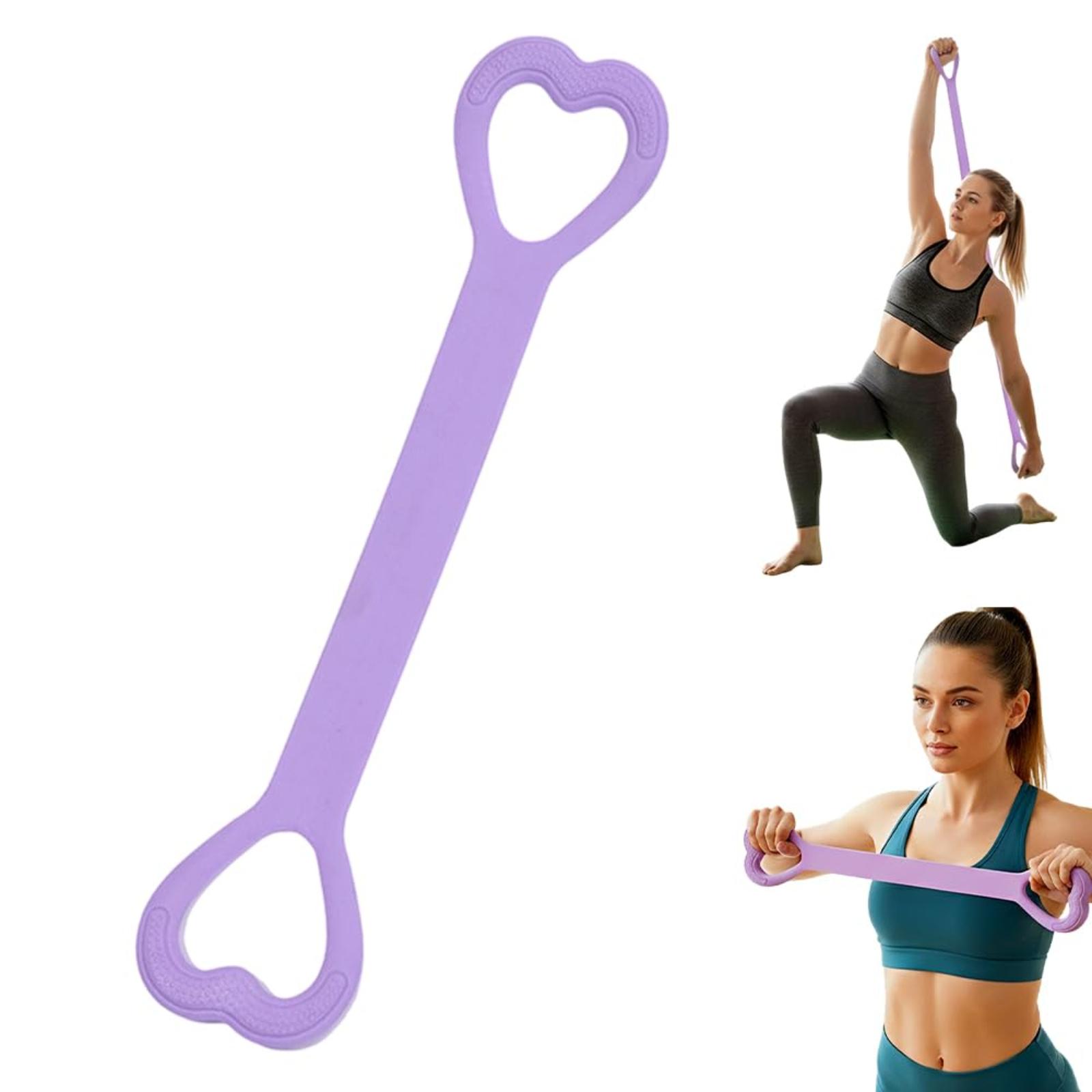 

Resistance Bands Exercise Bands For Women, New Resistance Band With Handles For Working Out, Elastic Ropes For Arm Back Shoulder Stretching Training фіолетовий