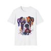 Dog Lover Unisex Soft Cotton T-Shirt. Boxer Dog Unisex T-Shirt