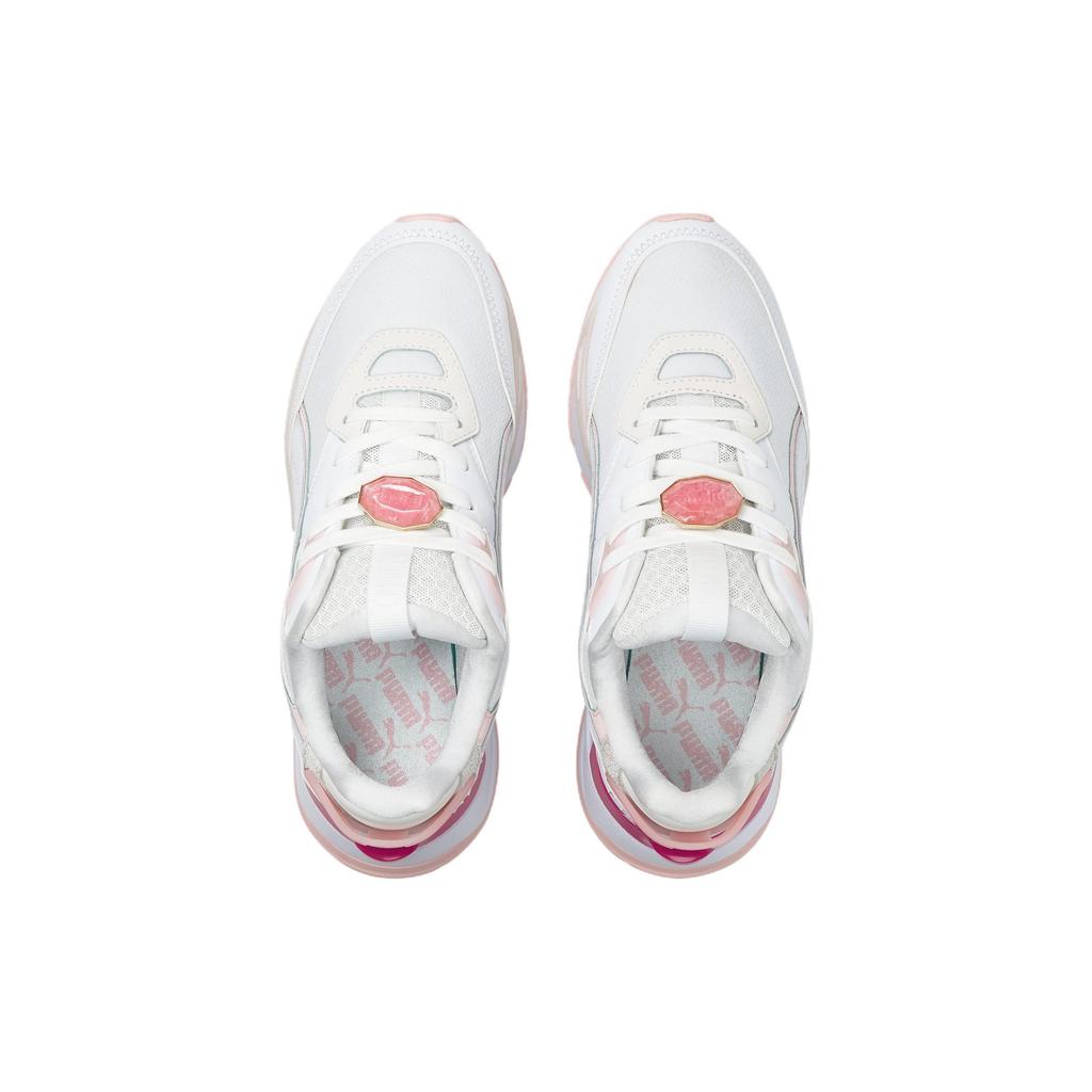 (WMNS) PUMA Mirage Sport Crystal.G 'White Pink' Women's 383321-01