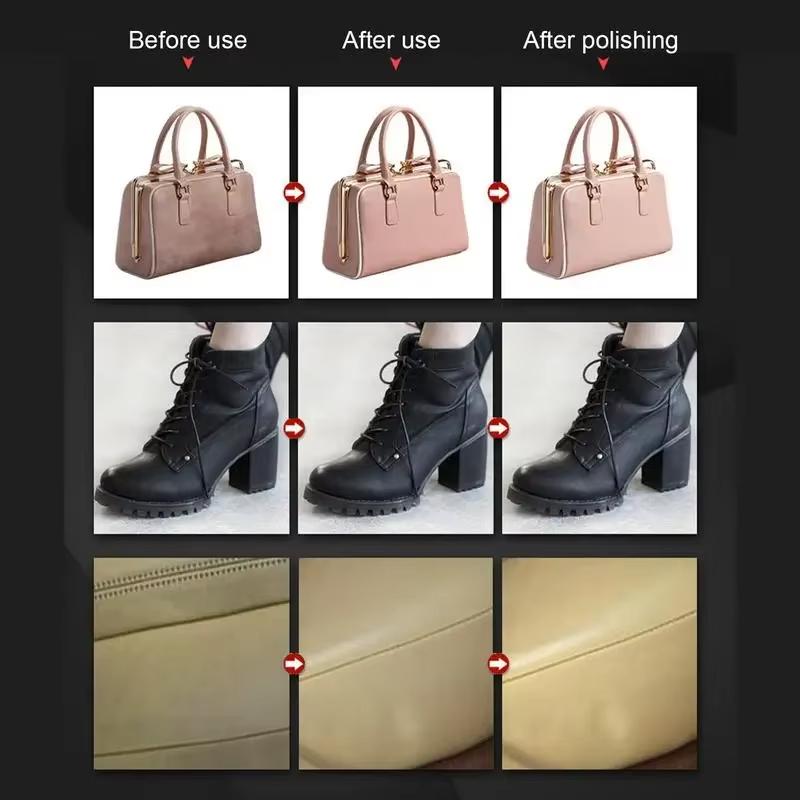 100 Ml Leather Conditioner Jacket Leather Restorer Cream Car Seats Bags Deep Nourishing and Refurbish Coating Shoes  Purses