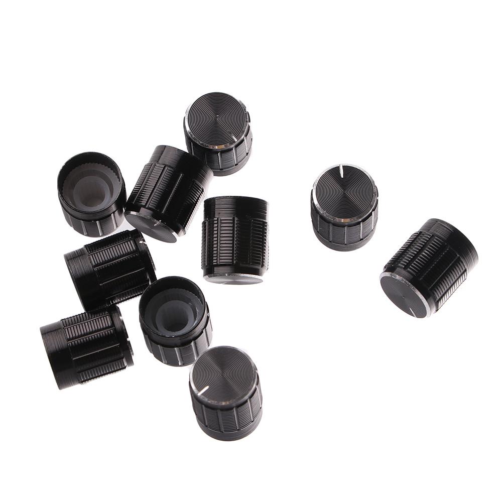 Practical Aluminum Zinc Zinc Alloy Black Rotary Switch Volume Control For Potentiometer Knob Rotary Knob