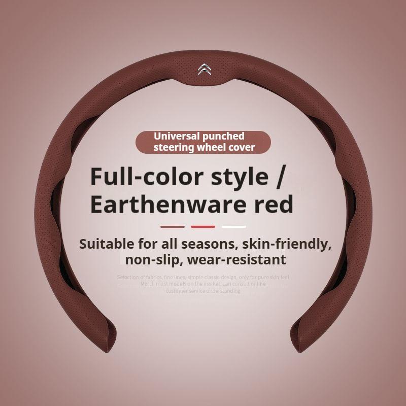 

For Citroen C1 C2 C3 C4 C5 C6 VTS Xsara C-Crosser Berlingo Jumpy Anti slip breathable Car Steering Wheel Cover Auto Accessories
