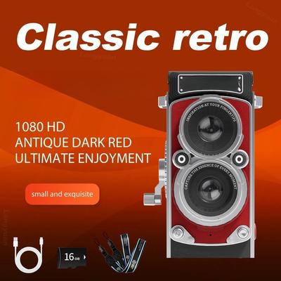 Mini Classic Retro Digital Camera CCD Vintage Camera 12MP 1080P Full HD Travel Portable Small Camera