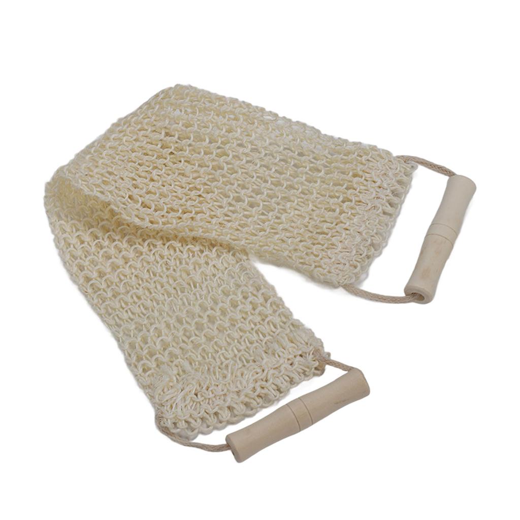 Exfoliating Washcloth Shower Towel Large Wash Cloth Portable Long Cleansing Back Scrubber
