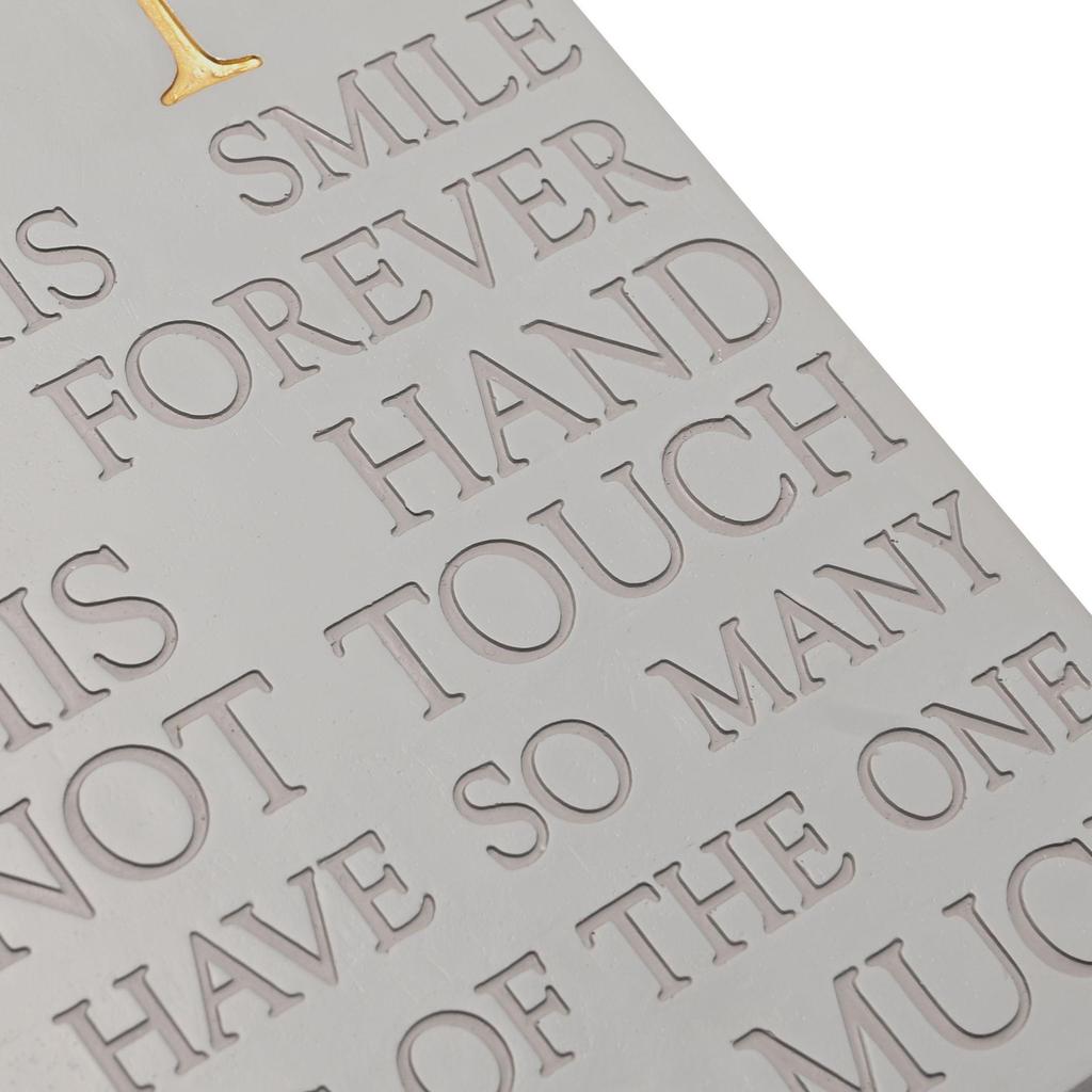Thoughts of You Memorial Square Plaque - Son