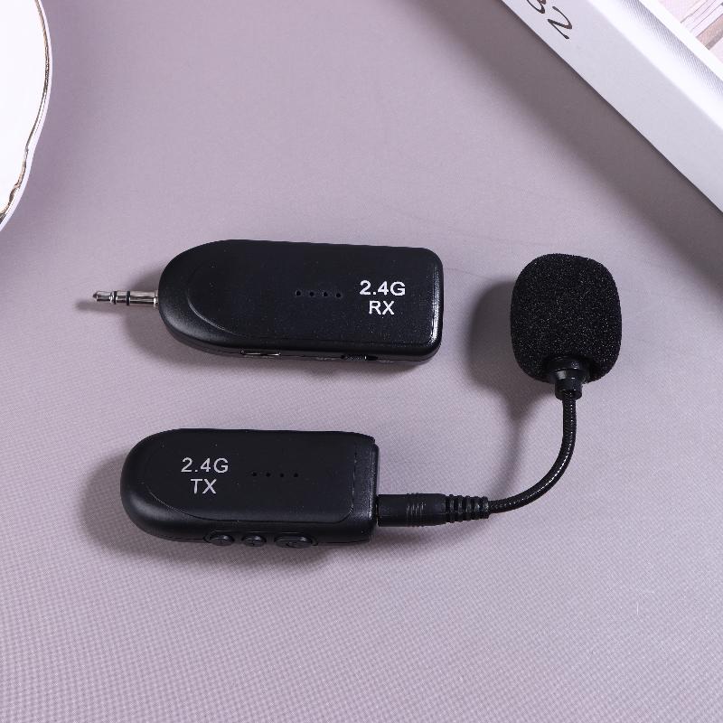 1 Set Hd Sound Quality Wireless Microphone Audio Amplifier Headset Microphone For Speaker Bluetooth Wireless Microphone Kit