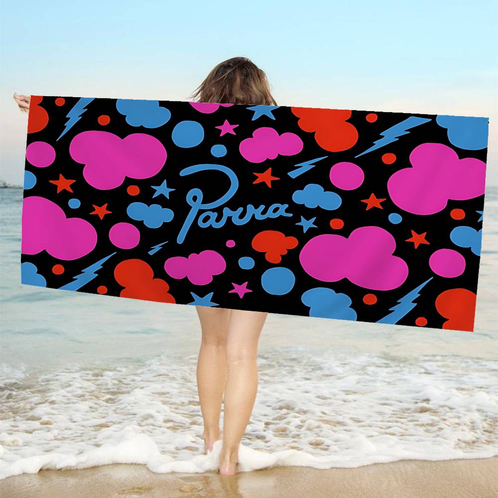 Fashion P-pattas Microfiber Beach Towel Absorbent Quick dry Soft Yoga Swimming Resort Mountain Climbing Towel