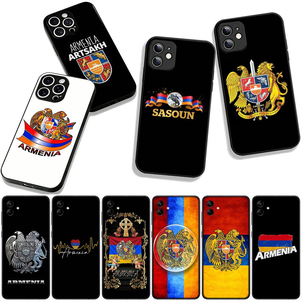 Cover for Samsung Galaxy A25 A37 A57 A12 A14 A31 A41 A50 A51 A70 A71 A72 A21S A04 M15 Note 20 9 8 10 Case Flag Armenia Armenians