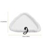Steam Mop Covers Triangle Washable H20 Steam Mop Pads Replacement For X5 Mop Home Clean Steam Mop Microfiber Cloths.