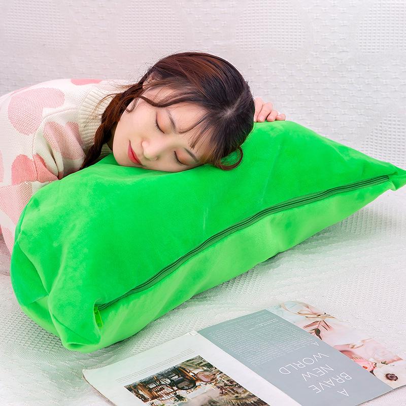 Pea Pod Plush Toy Doll - Cute Bean Couple Sleeping Pillow Valentine's Day Gift