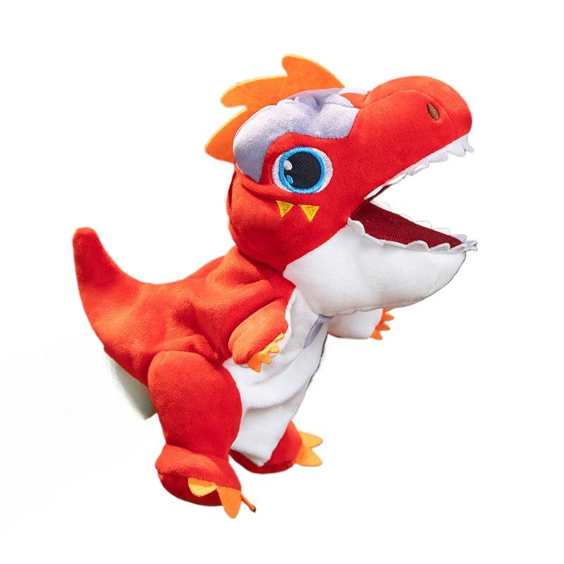 

1 шт. лягушка крокодил акула динозавр плюшевые куклы-марионетки реалистичные трицератопс тираннозавр рекс куклы-марионетки для детей и взрослых 20cm