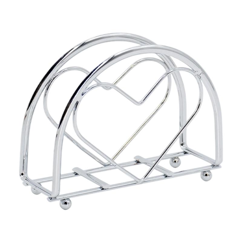 Innovative Half Circular Standing Tissue Holder Strong Steel Bathroom Toilet Paper Dispenser for Office Hotel