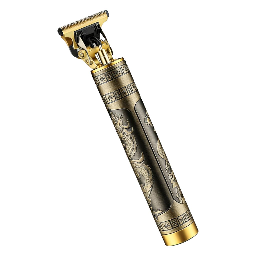 Men Electric Hair Clipper Set Fine Cutting Long Endurance Silent Cordless Hair Trimmer Dragon Phoenix