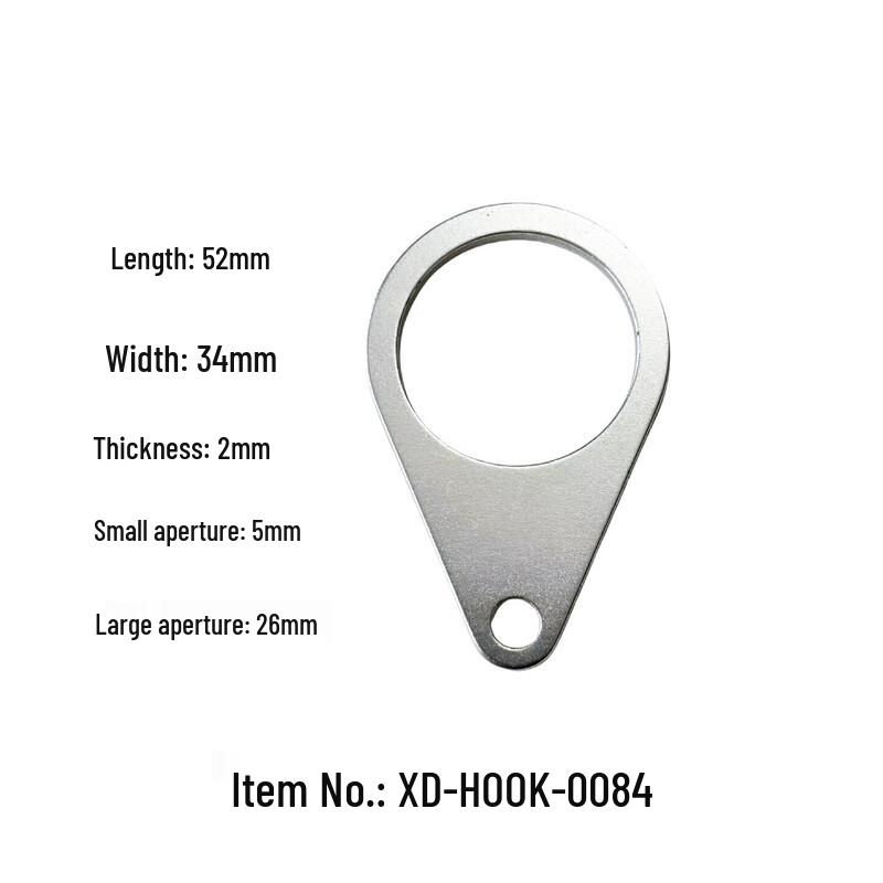 OEIN Outdoor Tent Rope Adjuster and Tarp Fastener 52x34x10 mm