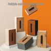 LIEI Tabletop Leather Tissue Box Holder