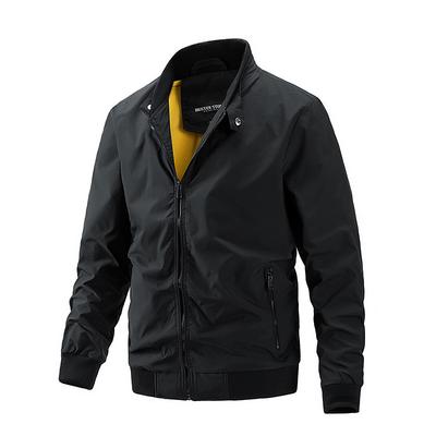 Men's Jacket, Spring and Autumn Casual Thin Baseball Jacket, Workwear Jacket, Flight Jacket