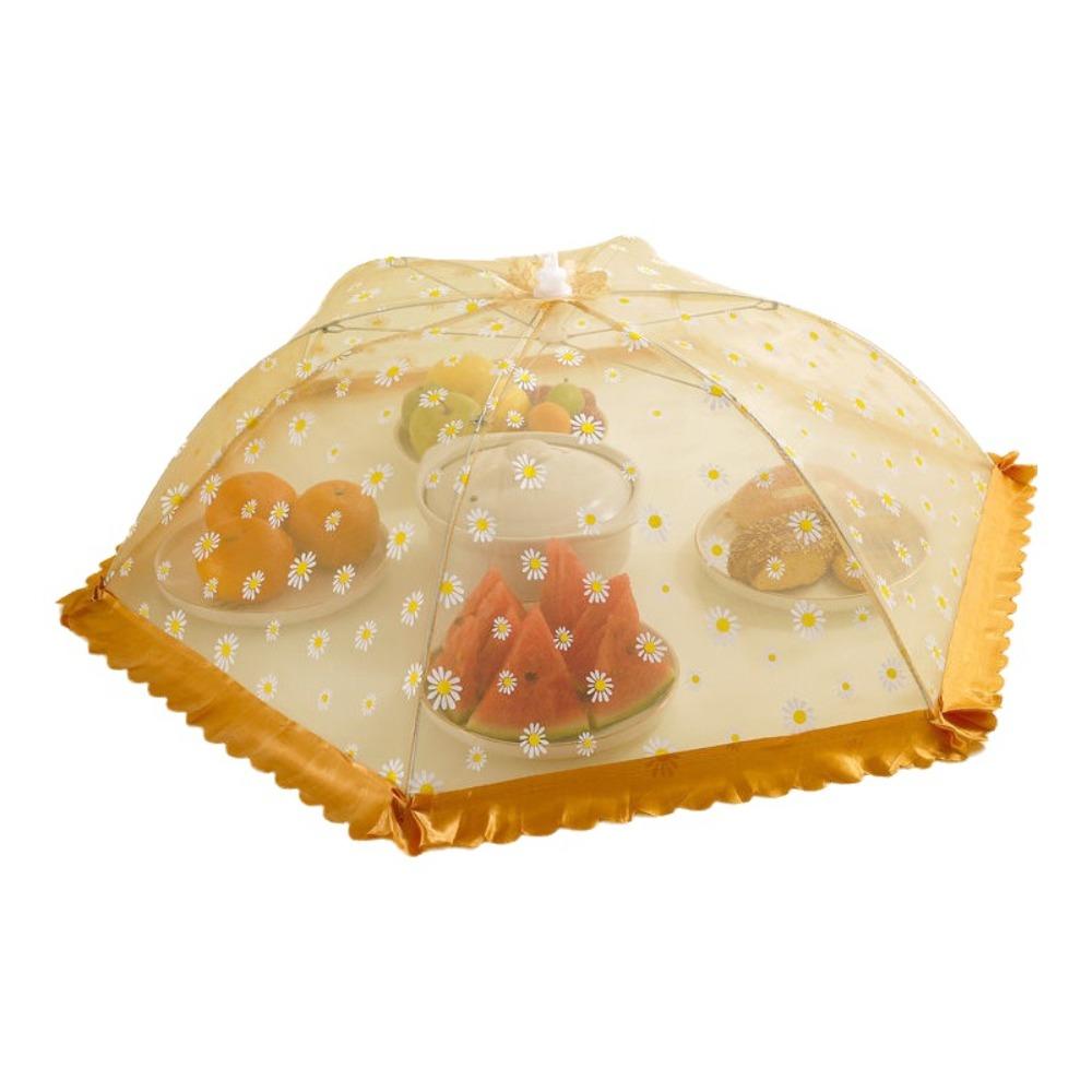 Stylish Anti Mosquito Food Cover Lace Design Meal Cover Cooking Tools Umbrella Style Cover  Kitchen