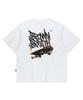 BROWNBREATH Board Tag Tee - White