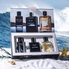 Azure Men's Perfume Set: Long-Lasting, Light Fragrance with Earthy Mineral and Woody Notes - Wild Vietnam Essence.